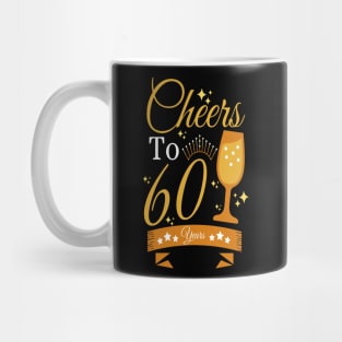 Cheers to 60 years Mug